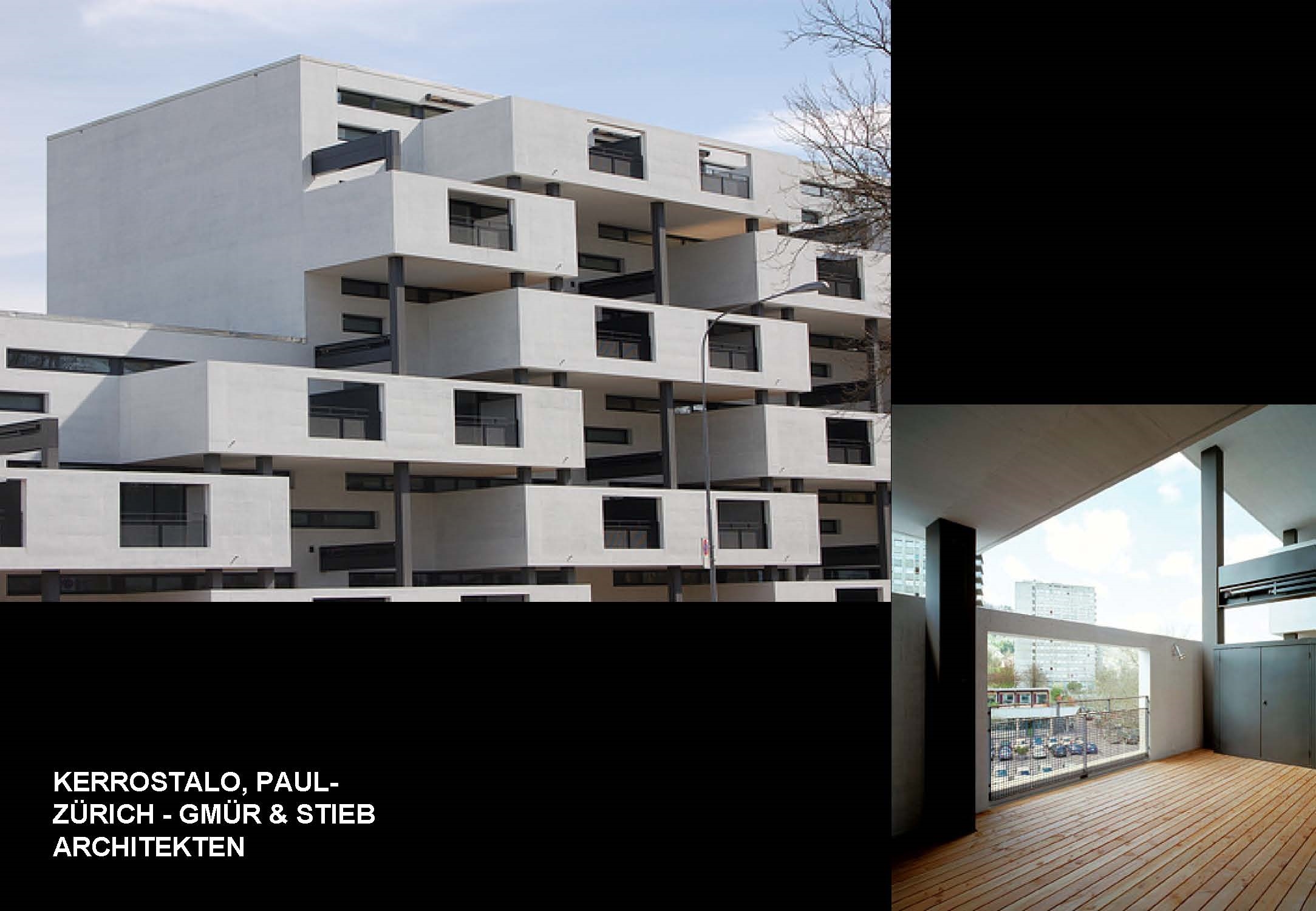 15 Kerrostalo, Zurich