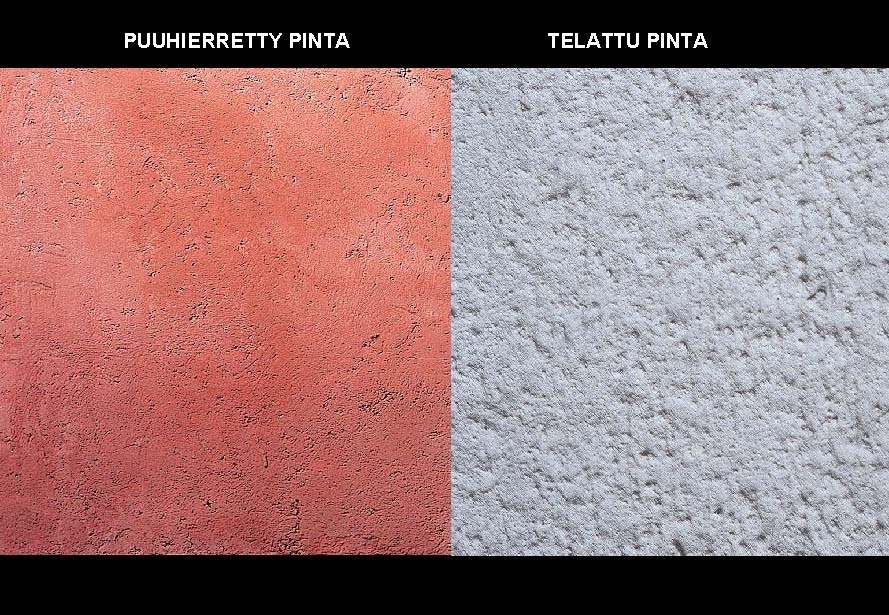 02 Puuhierretty ja telattu pinta