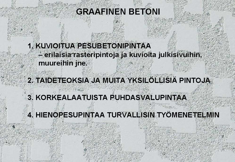 05 Graafinen betoni