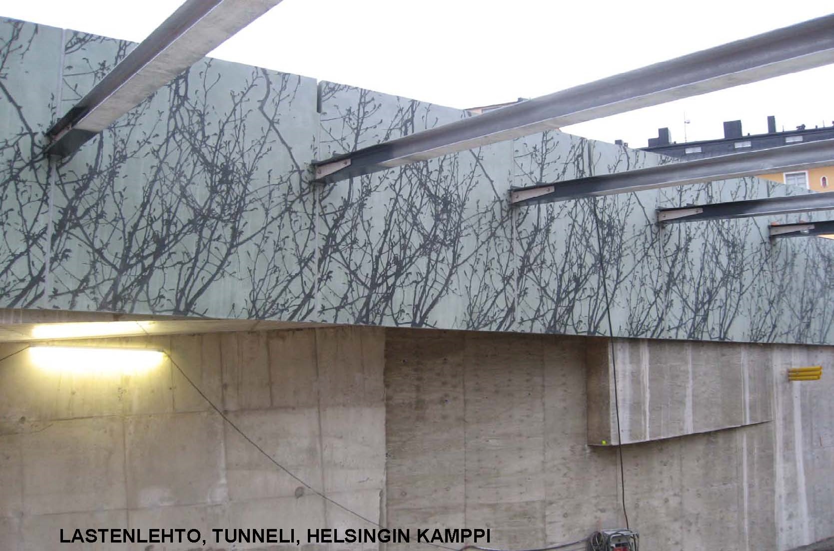 14 Lastenlehto, tunneli, Helsingin Kamppi