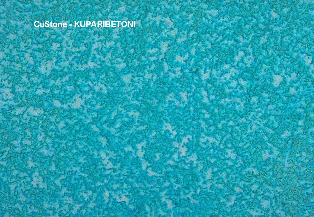 10 CuStone - Kuparibetoni