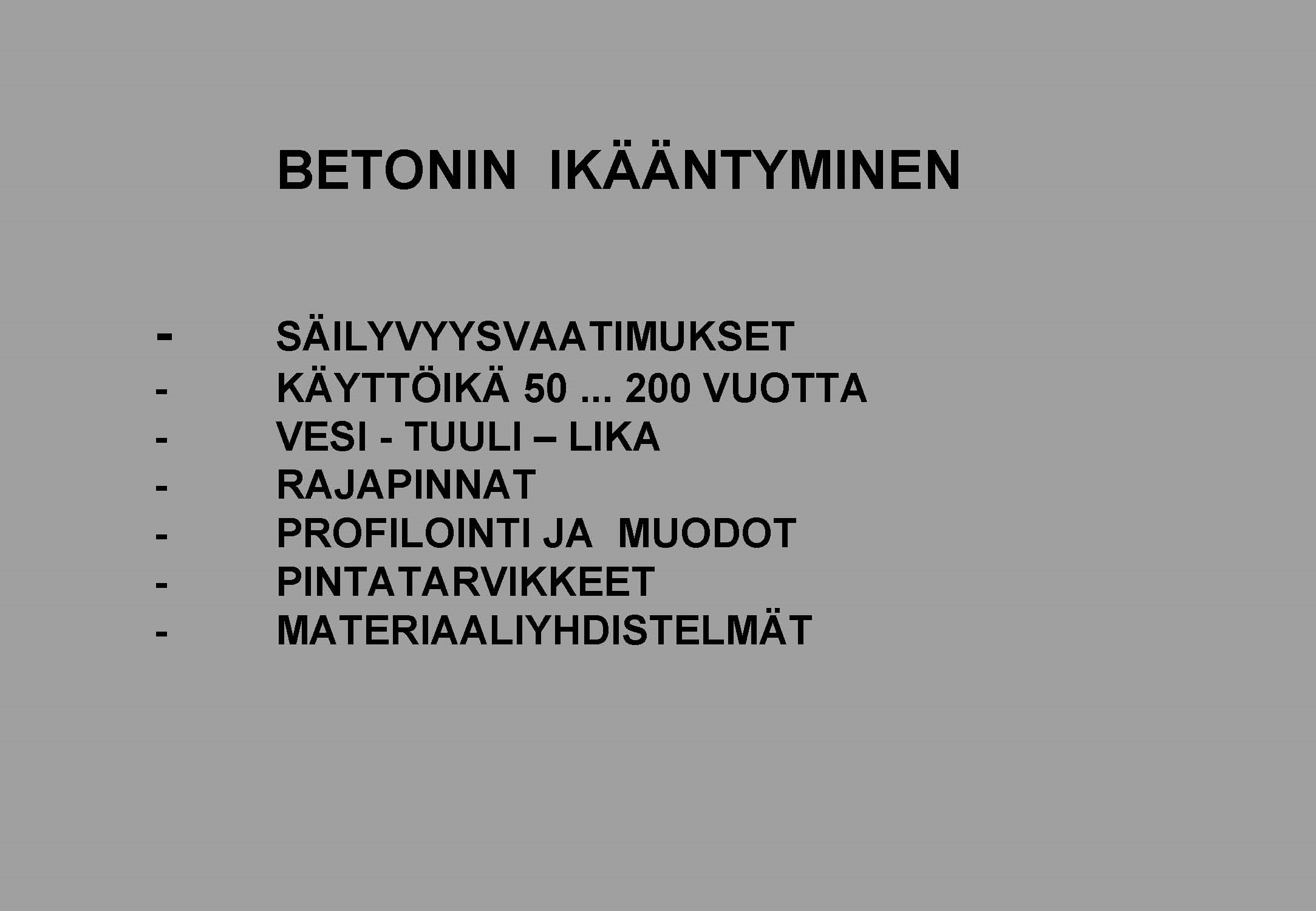 01 Betonin ikääntyminen
